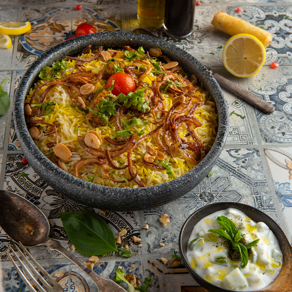 برياني دجاج حار