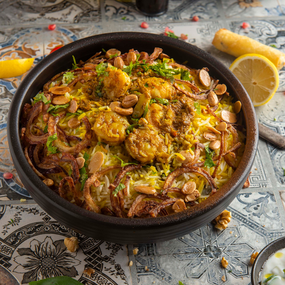 Shrimp Biryani