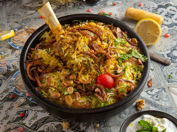 Lamb biryani
