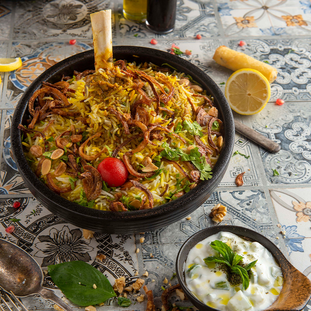 Lamb biryani