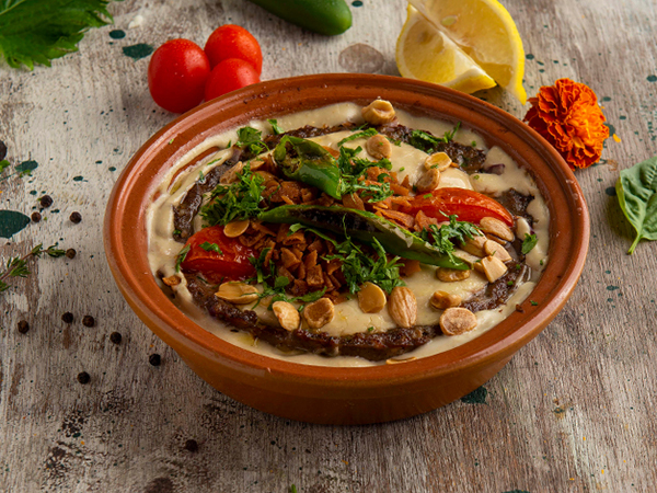 كفته طحينه باذنجان 