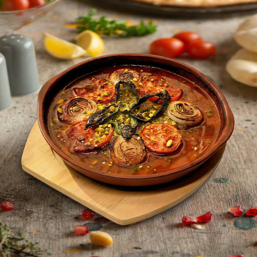 Tazen Halabi with souce