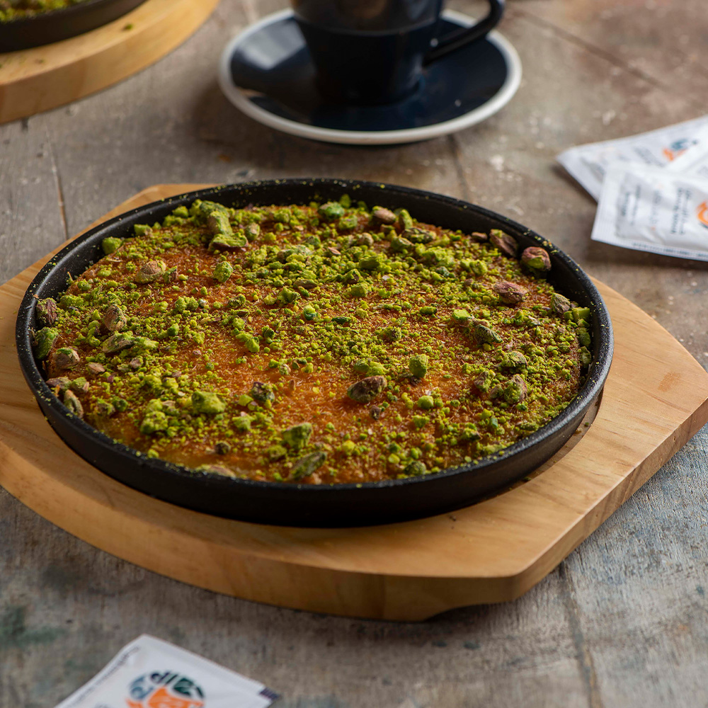 Kunafa with cheese