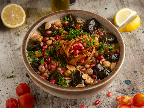 فتة ورق عنب