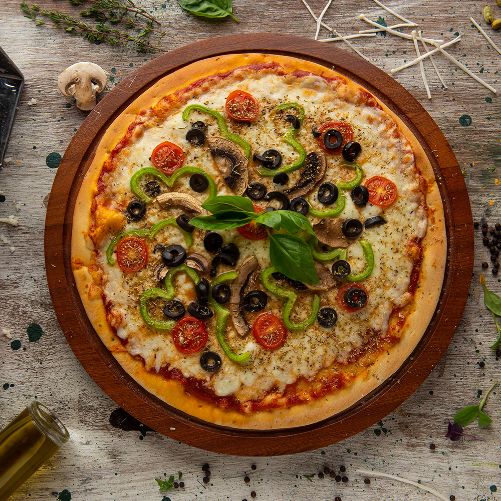 Vegetarian pizza