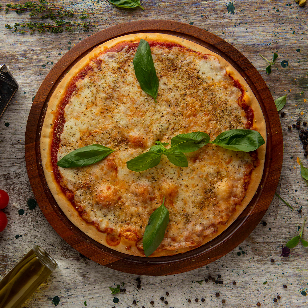Margherita pizza