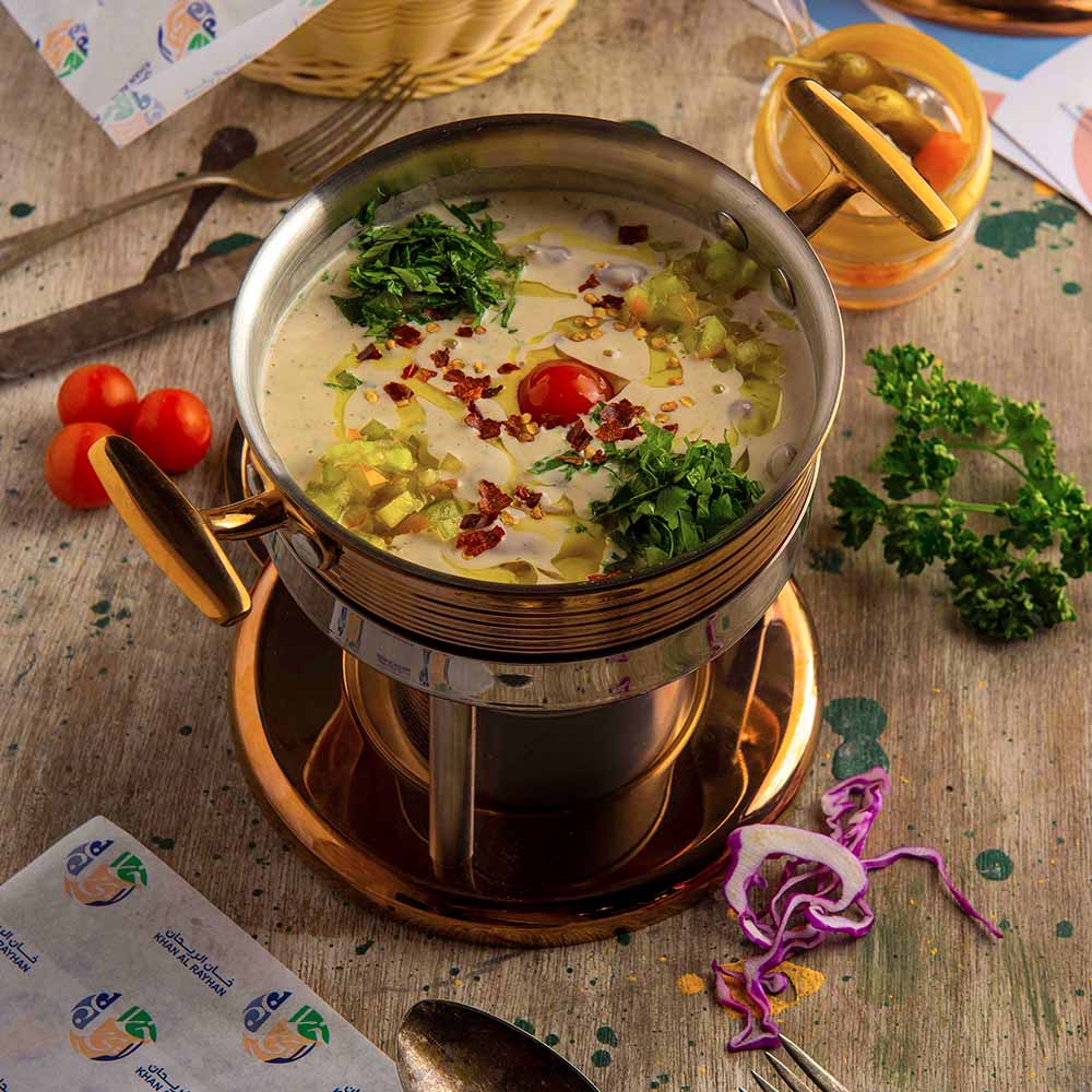 fava beans with tahini