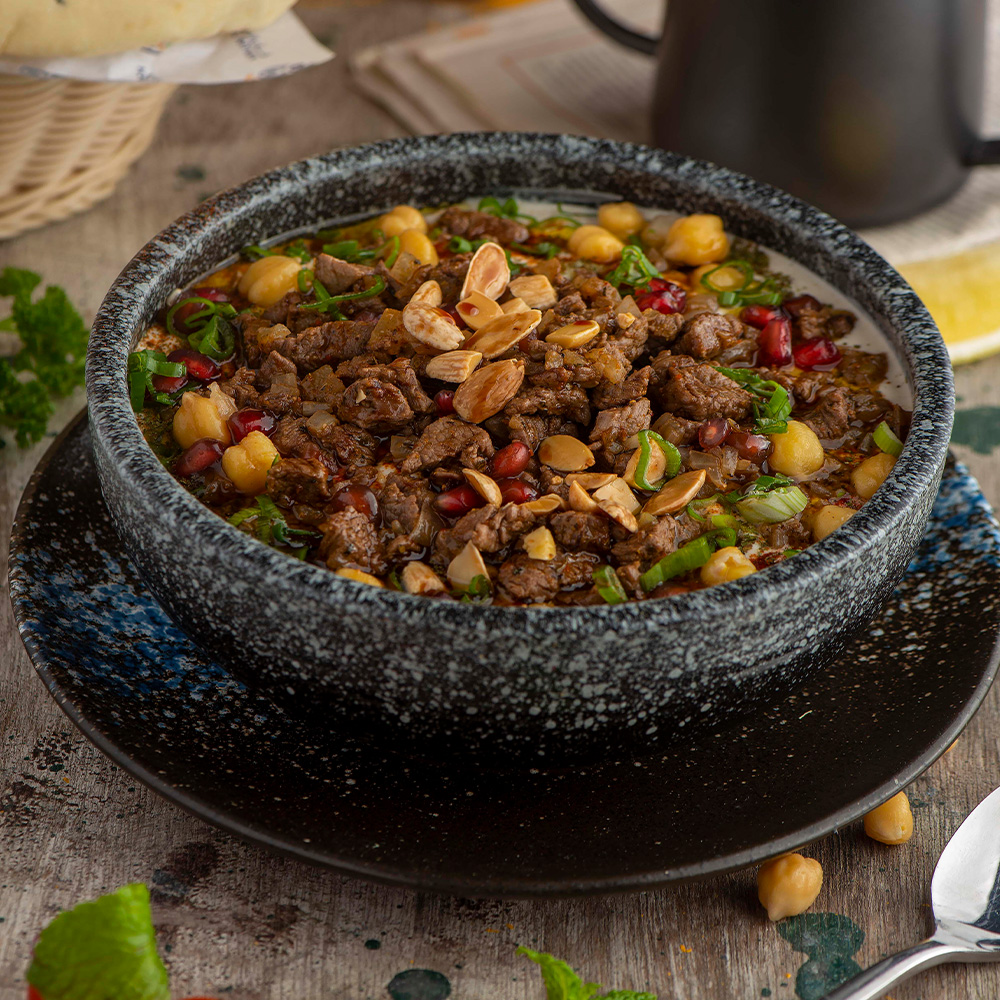 Fattet Hummus bil Lahm