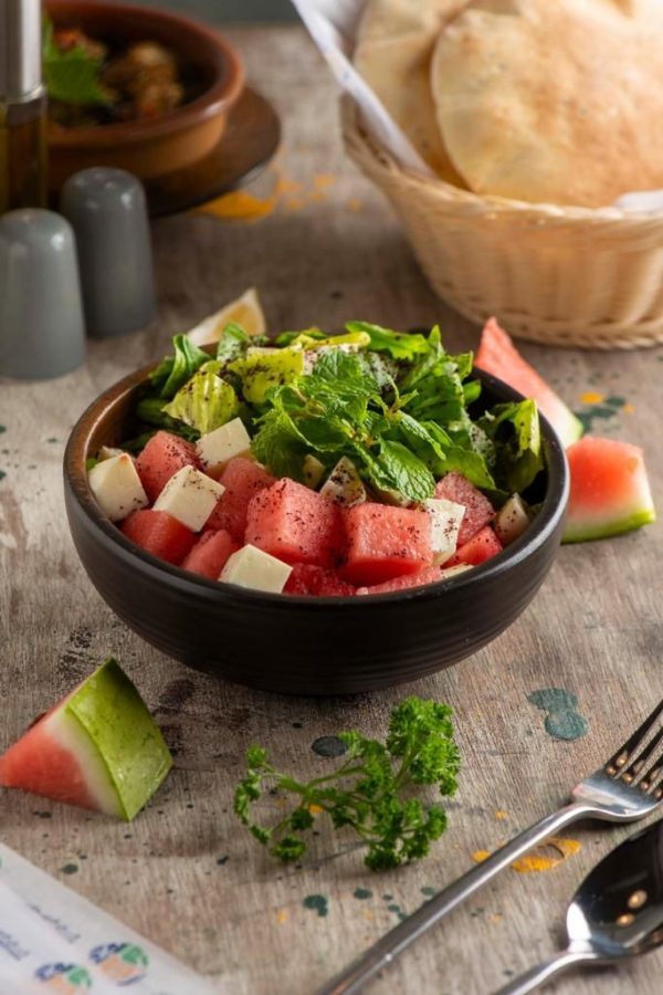 Watermelon cheese Salad