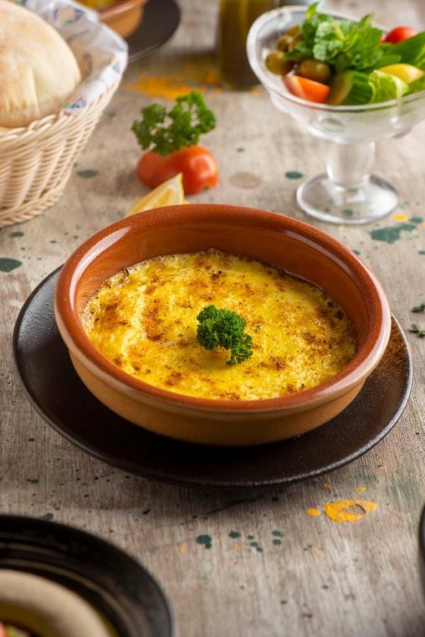 آومليت سادة بالفخارة